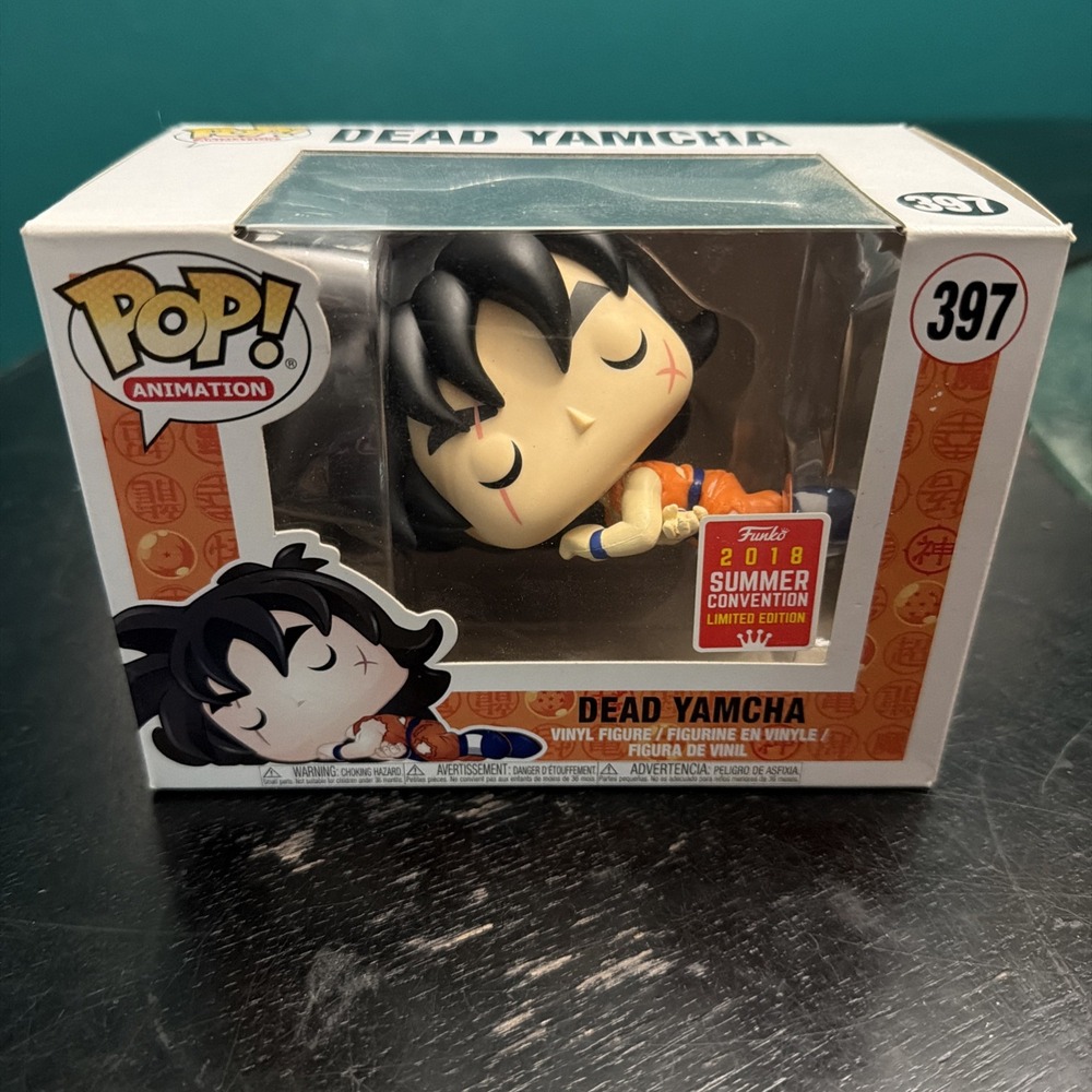 Funko POP! Dead Yamcha 397 - Dragon Ball Z - Limited Edition 2018 Summer Con